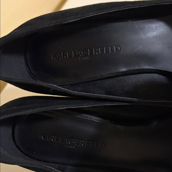 Karl Lagerfeld Pointed-Toe Embellished Pumps - Picture 6 of 6